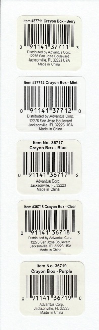 Box Barcodes
